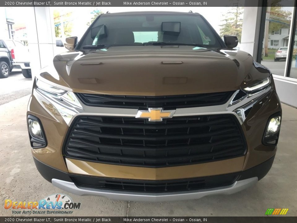 2020 Chevrolet Blazer LT Sunlit Bronze Metallic / Jet Black Photo #7