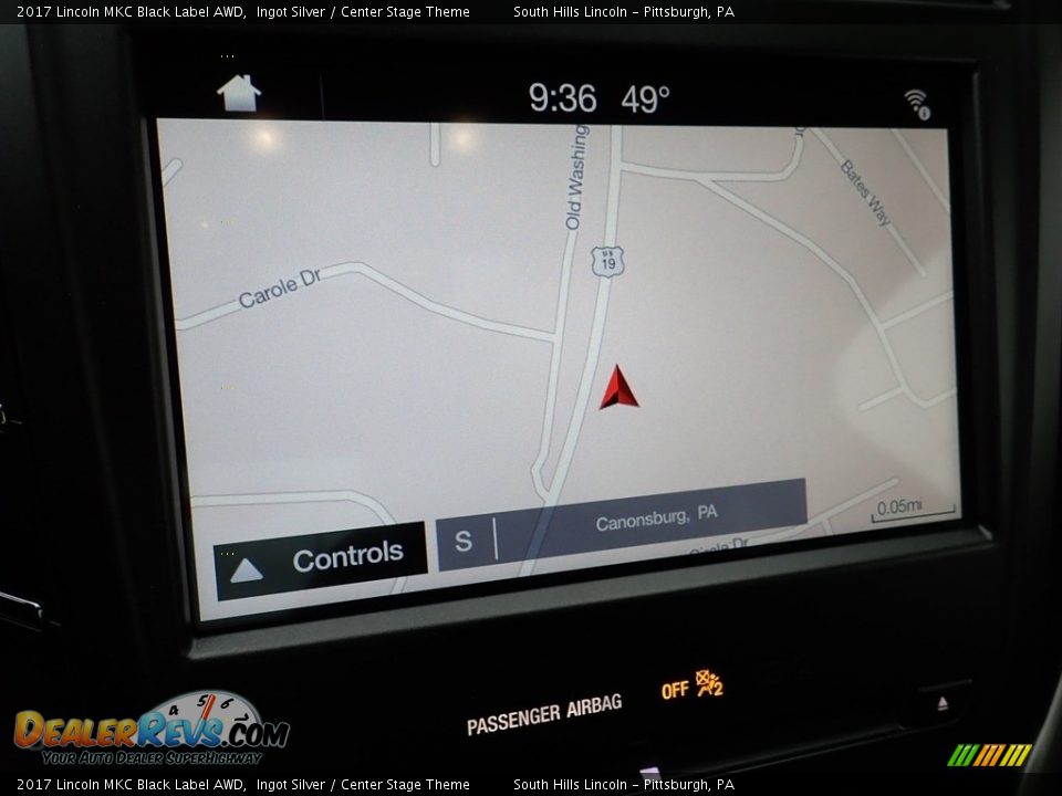 Navigation of 2017 Lincoln MKC Black Label AWD Photo #21