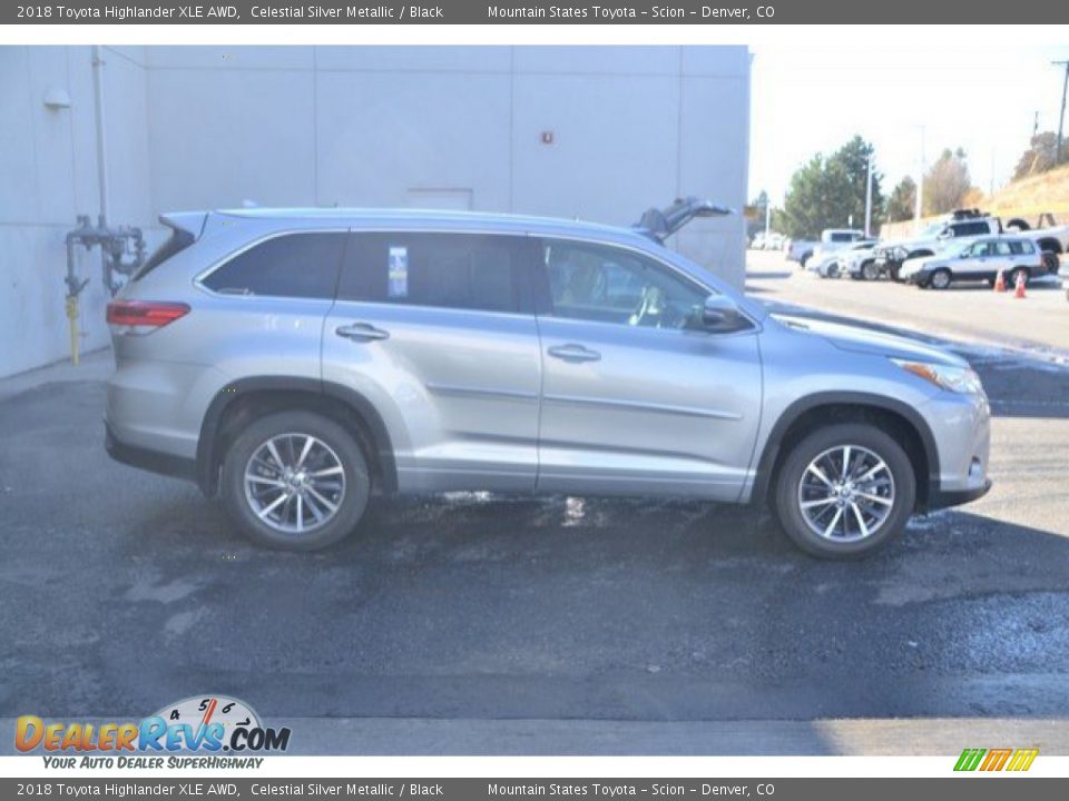 2018 Toyota Highlander XLE AWD Celestial Silver Metallic / Black Photo #4