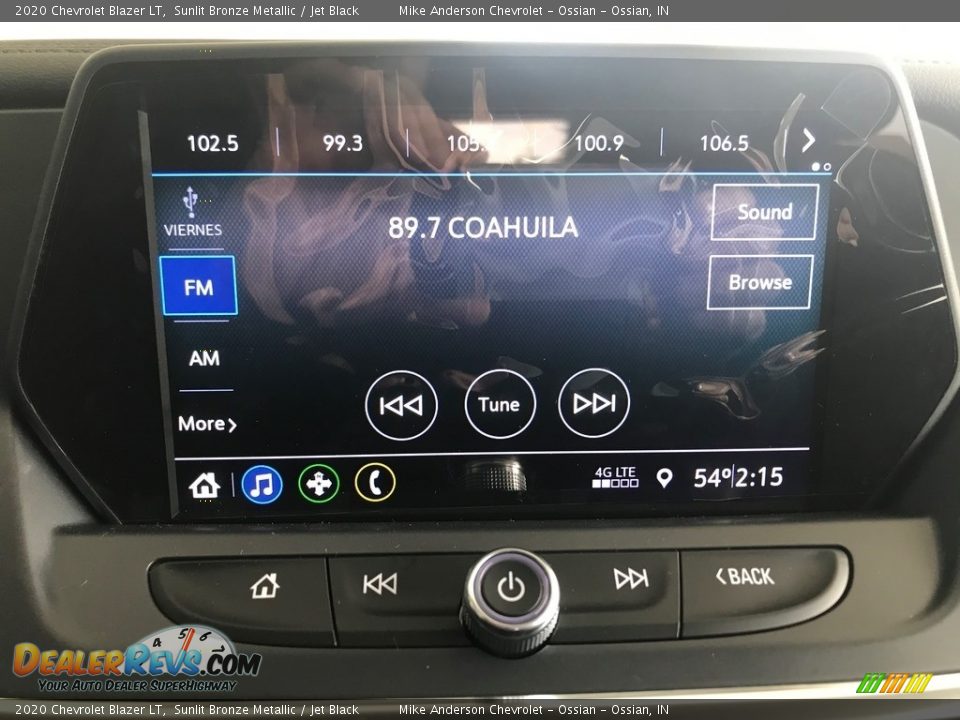 Controls of 2020 Chevrolet Blazer LT Photo #20
