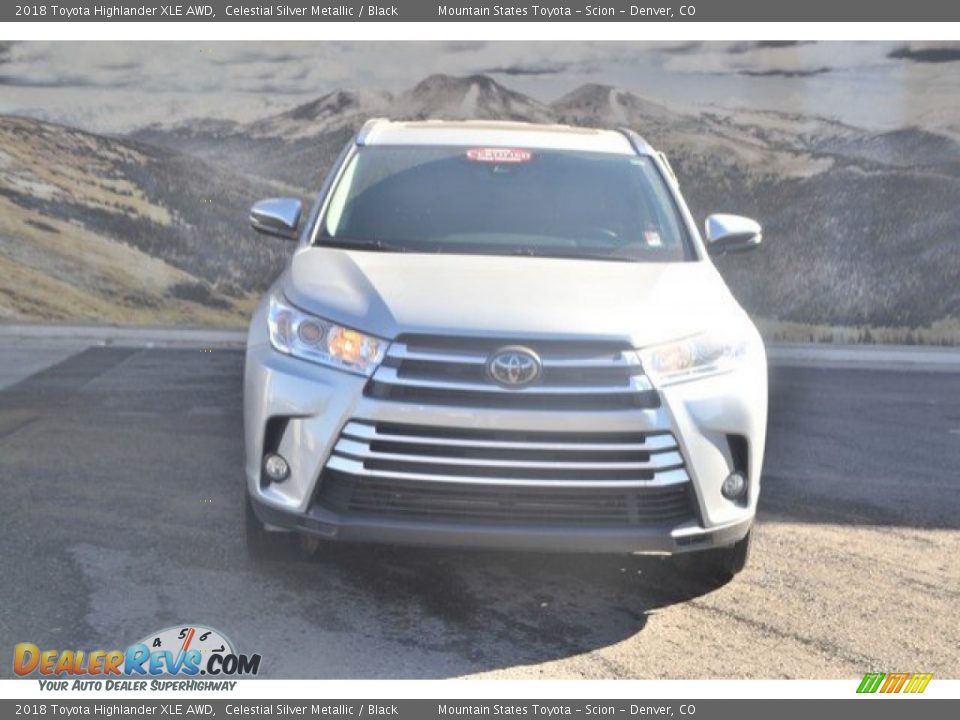 2018 Toyota Highlander XLE AWD Celestial Silver Metallic / Black Photo #5