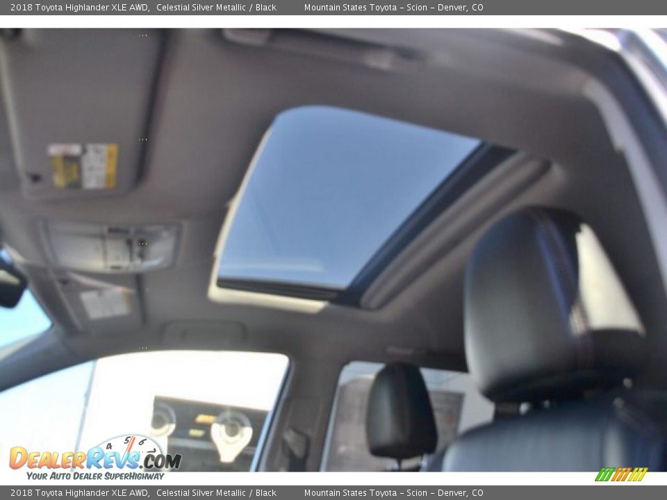 2018 Toyota Highlander XLE AWD Celestial Silver Metallic / Black Photo #7