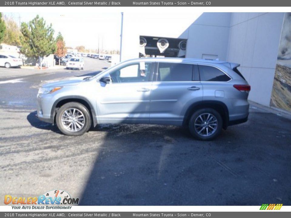 2018 Toyota Highlander XLE AWD Celestial Silver Metallic / Black Photo #10