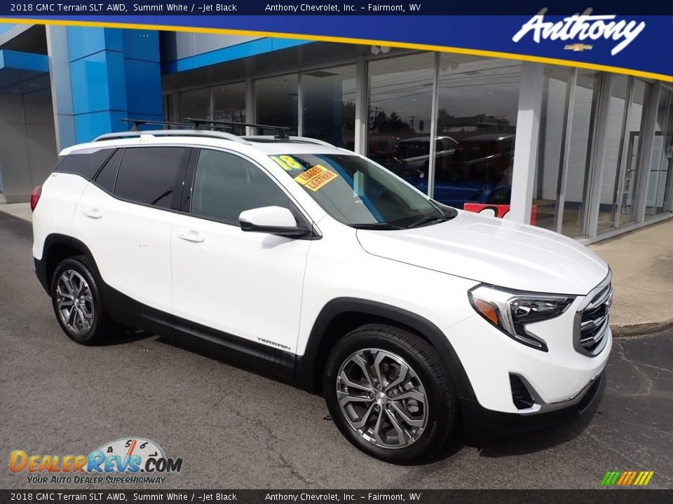 2018 GMC Terrain SLT AWD Summit White / ­Jet Black Photo #1