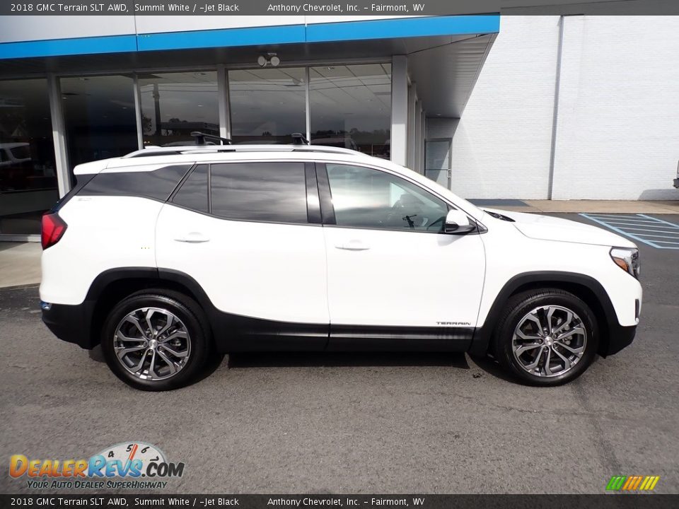 2018 GMC Terrain SLT AWD Summit White / ­Jet Black Photo #3