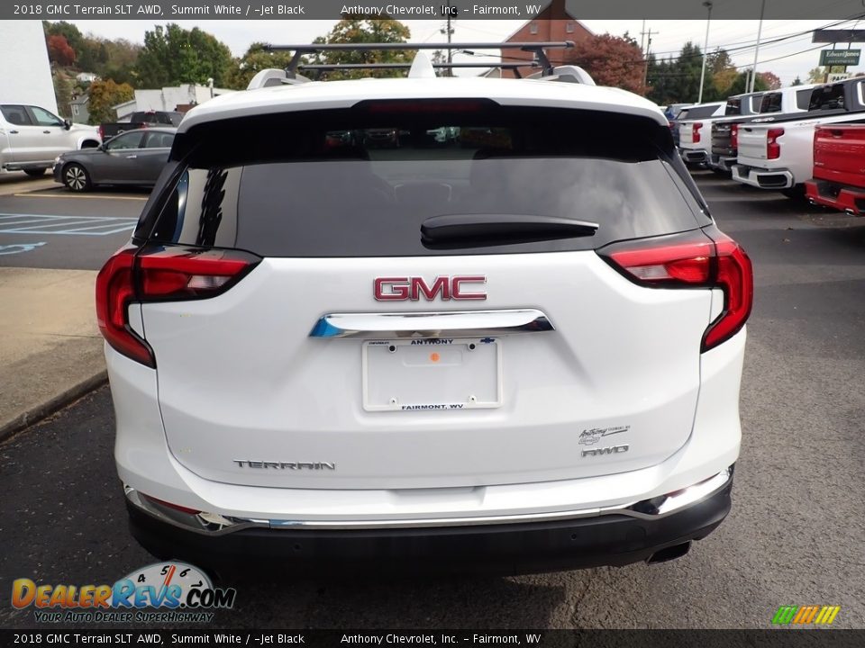 2018 GMC Terrain SLT AWD Summit White / ­Jet Black Photo #5