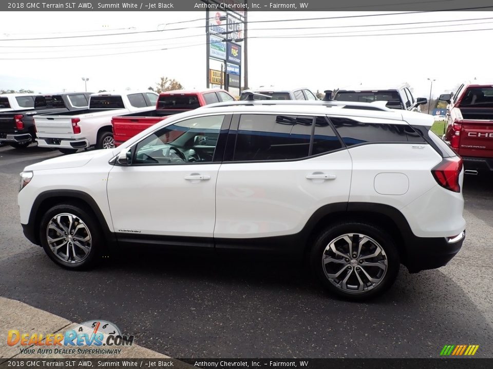 2018 GMC Terrain SLT AWD Summit White / ­Jet Black Photo #7