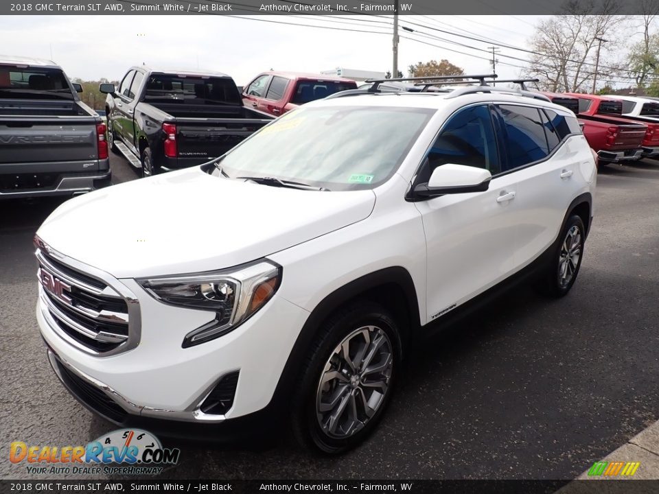 2018 GMC Terrain SLT AWD Summit White / ­Jet Black Photo #8