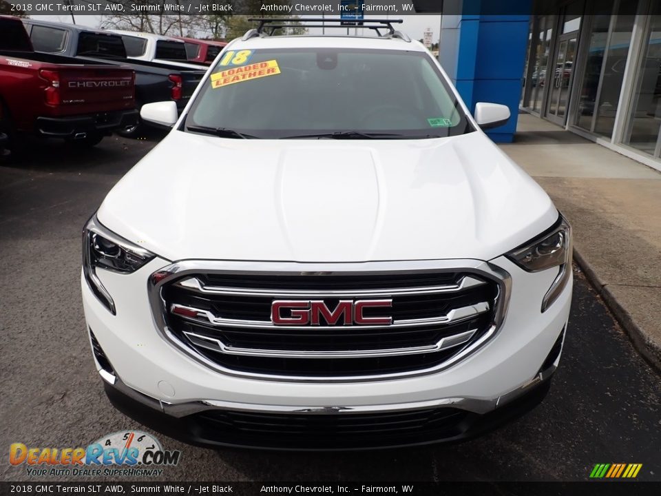 2018 GMC Terrain SLT AWD Summit White / ­Jet Black Photo #9