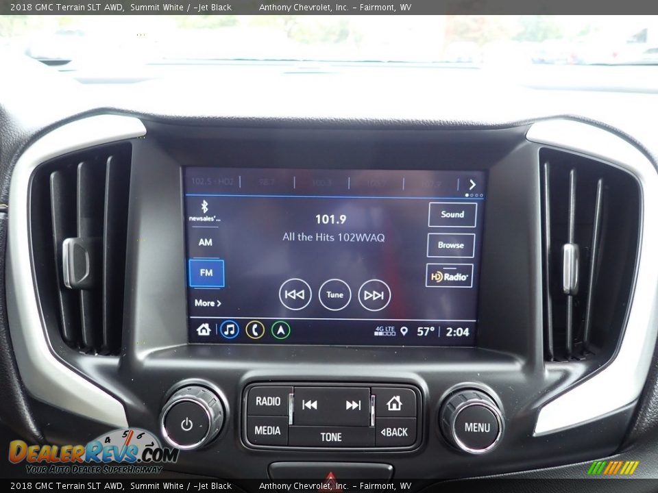 2018 GMC Terrain SLT AWD Summit White / ­Jet Black Photo #17