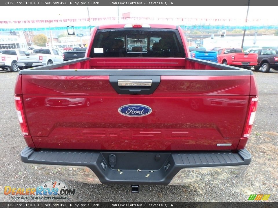 2019 Ford F150 XLT SuperCrew 4x4 Ruby Red / Black Photo #3