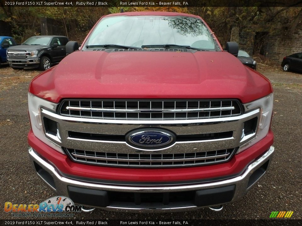 2019 Ford F150 XLT SuperCrew 4x4 Ruby Red / Black Photo #7