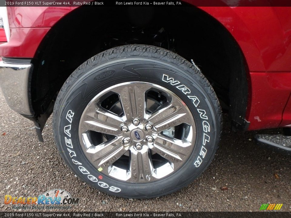 2019 Ford F150 XLT SuperCrew 4x4 Ruby Red / Black Photo #9