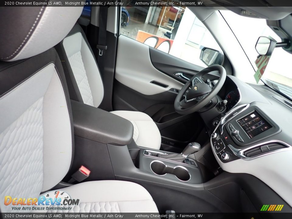 2020 Chevrolet Equinox LS AWD Midnight Blue Metallic / Ash Gray Photo #10