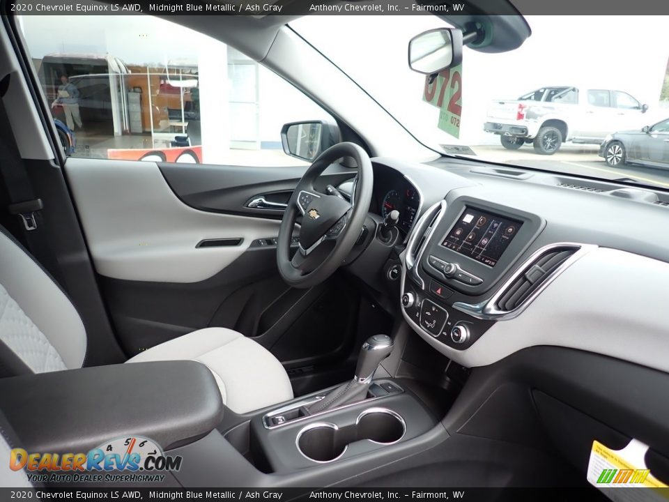 2020 Chevrolet Equinox LS AWD Midnight Blue Metallic / Ash Gray Photo #11