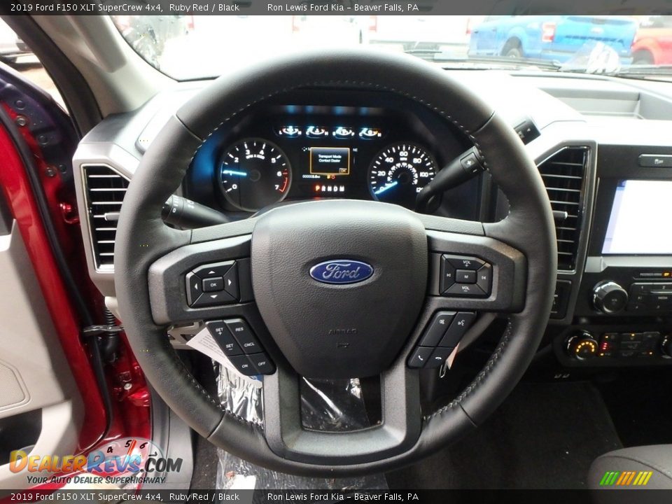 2019 Ford F150 XLT SuperCrew 4x4 Ruby Red / Black Photo #17
