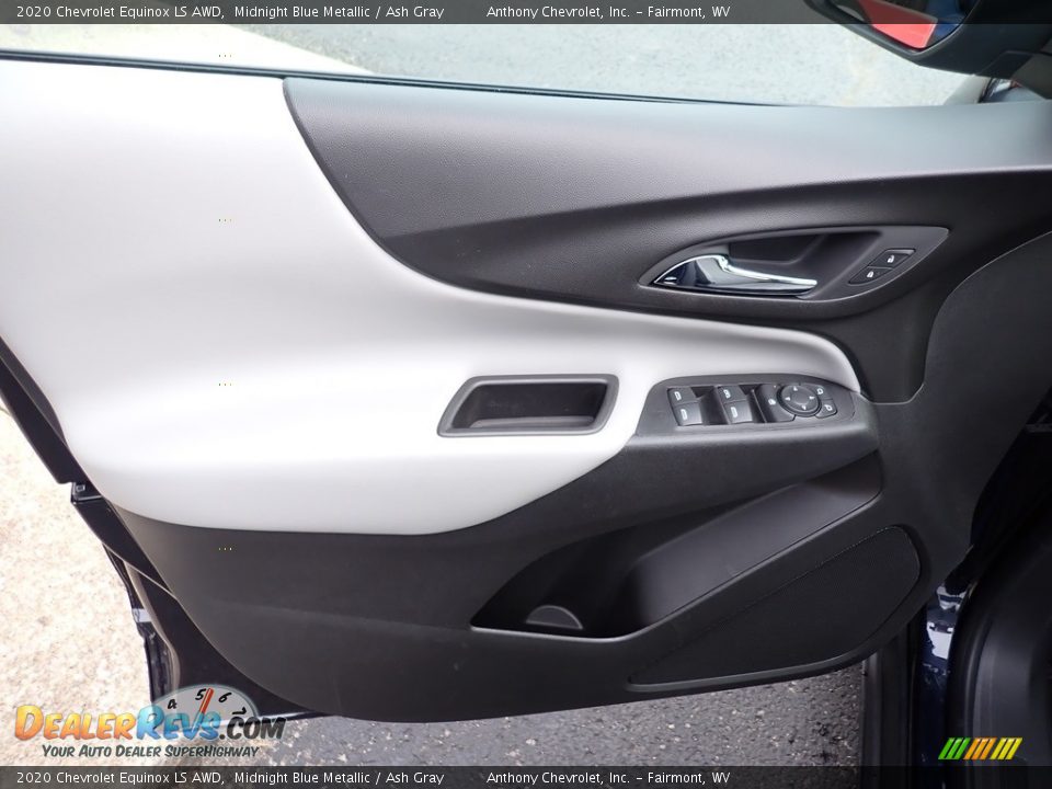 2020 Chevrolet Equinox LS AWD Midnight Blue Metallic / Ash Gray Photo #14