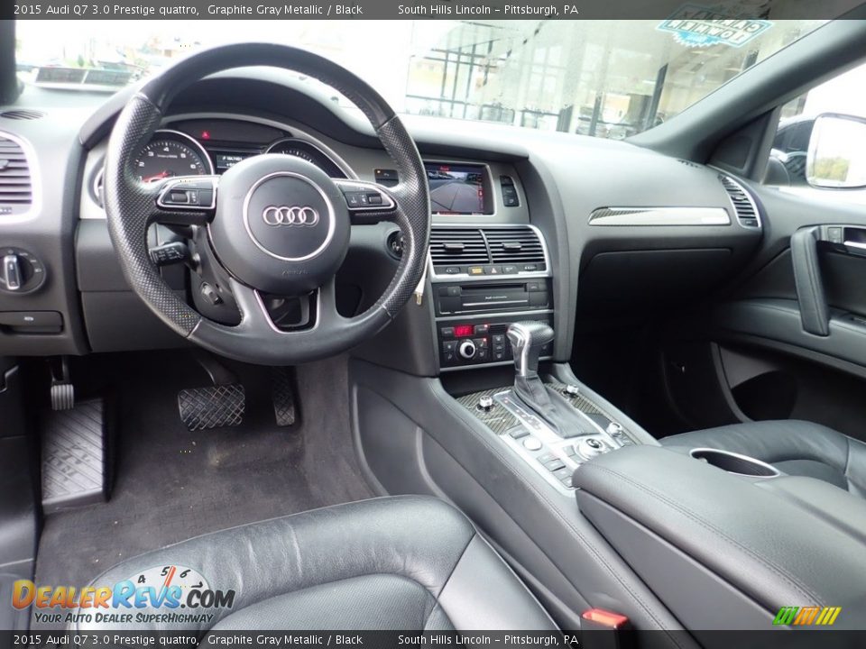 2015 Audi Q7 3.0 Prestige quattro Graphite Gray Metallic / Black Photo #17