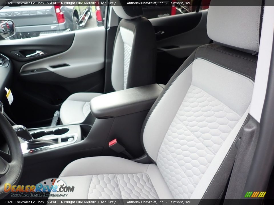 2020 Chevrolet Equinox LS AWD Midnight Blue Metallic / Ash Gray Photo #15