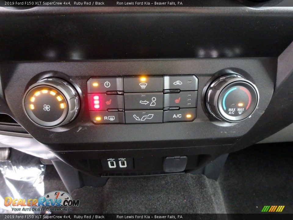 2019 Ford F150 XLT SuperCrew 4x4 Ruby Red / Black Photo #19