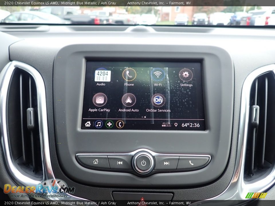 2020 Chevrolet Equinox LS AWD Midnight Blue Metallic / Ash Gray Photo #17