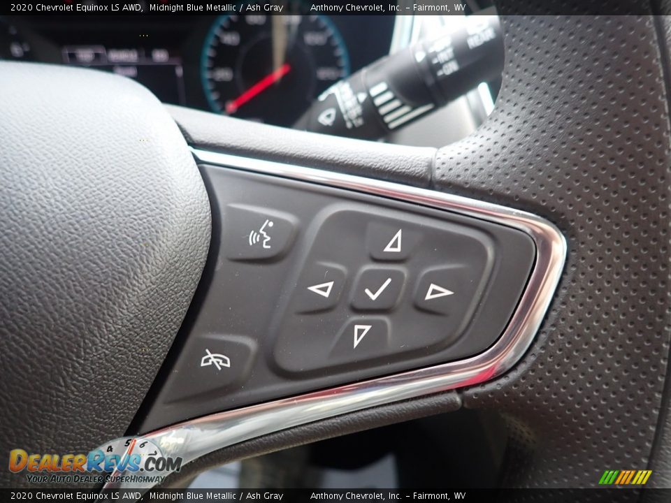 2020 Chevrolet Equinox LS AWD Midnight Blue Metallic / Ash Gray Photo #19