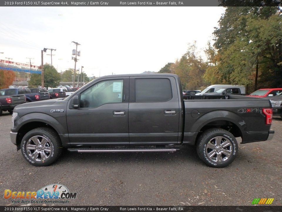 2019 Ford F150 XLT SuperCrew 4x4 Magnetic / Earth Gray Photo #5