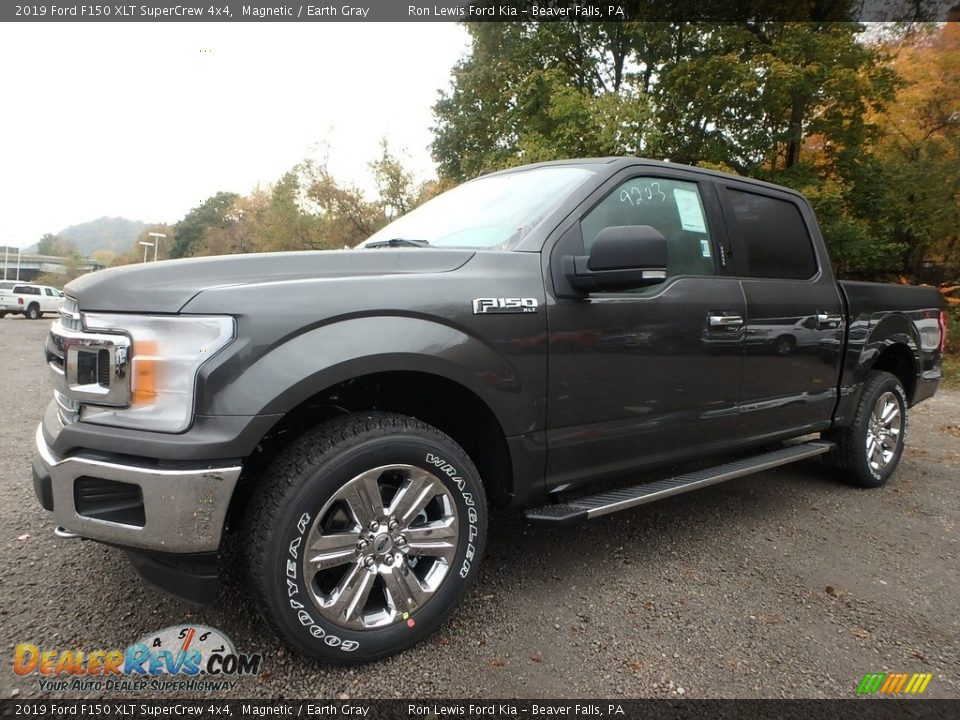 2019 Ford F150 XLT SuperCrew 4x4 Magnetic / Earth Gray Photo #6