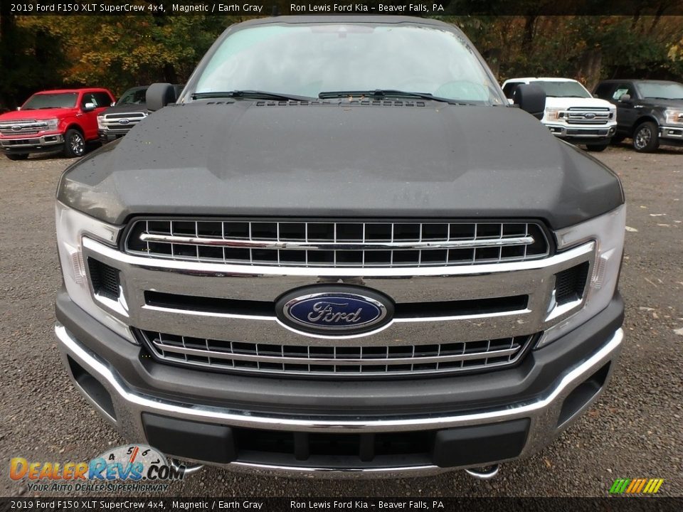 2019 Ford F150 XLT SuperCrew 4x4 Magnetic / Earth Gray Photo #7