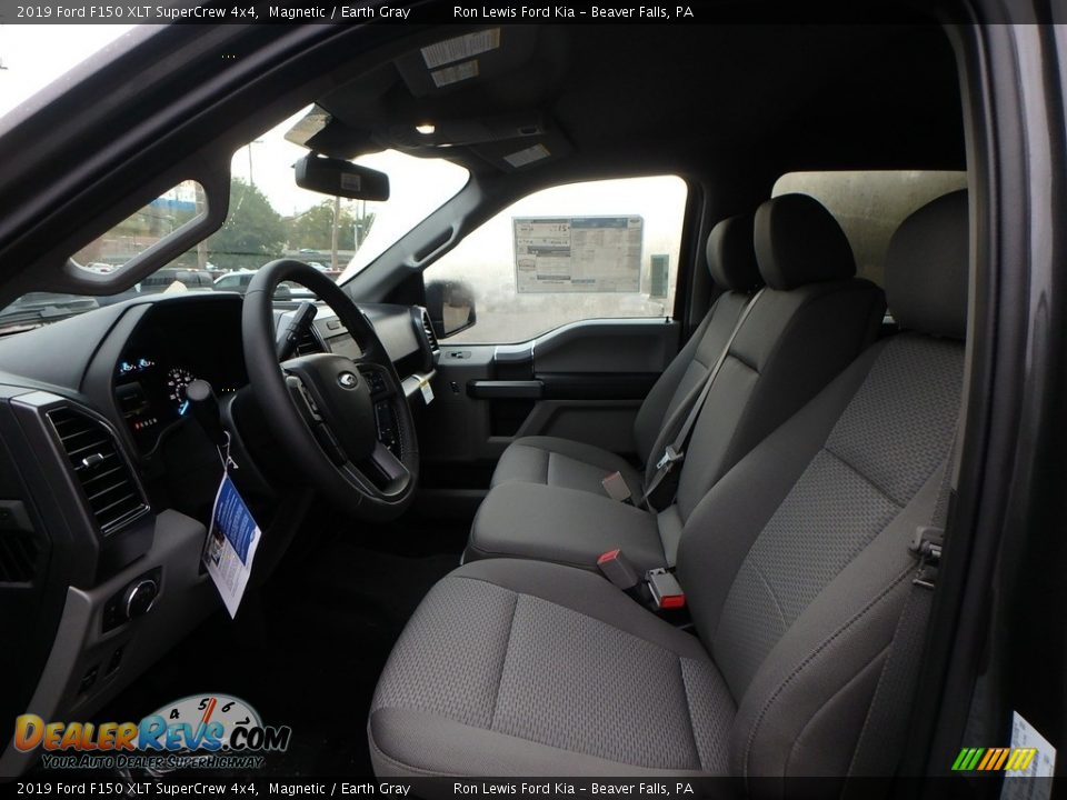 2019 Ford F150 XLT SuperCrew 4x4 Magnetic / Earth Gray Photo #13