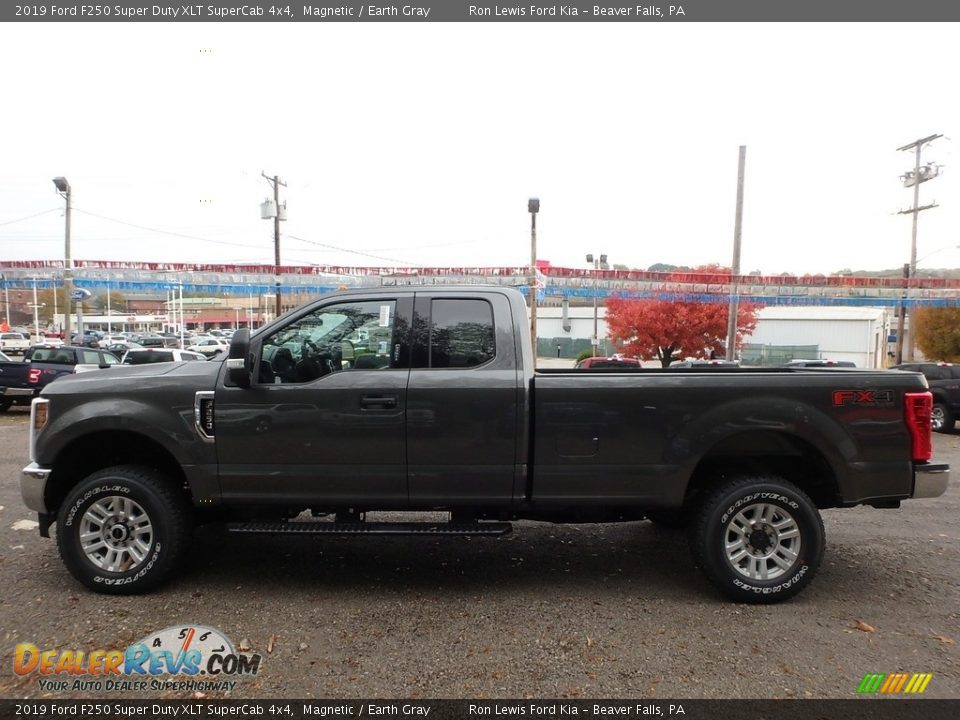 2019 Ford F250 Super Duty XLT SuperCab 4x4 Magnetic / Earth Gray Photo #5
