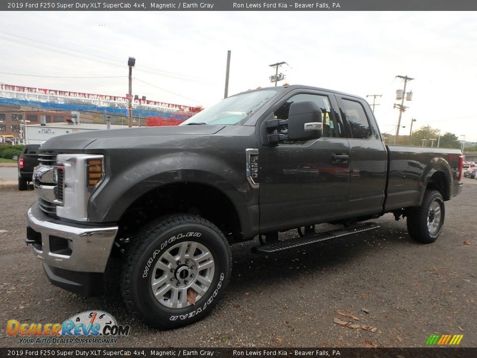 2019 Ford F250 Super Duty XLT SuperCab 4x4 Magnetic / Earth Gray Photo #6