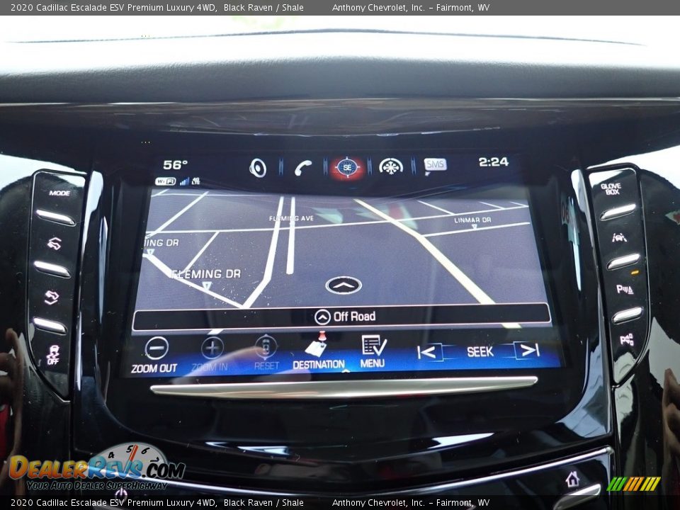 Navigation of 2020 Cadillac Escalade ESV Premium Luxury 4WD Photo #17