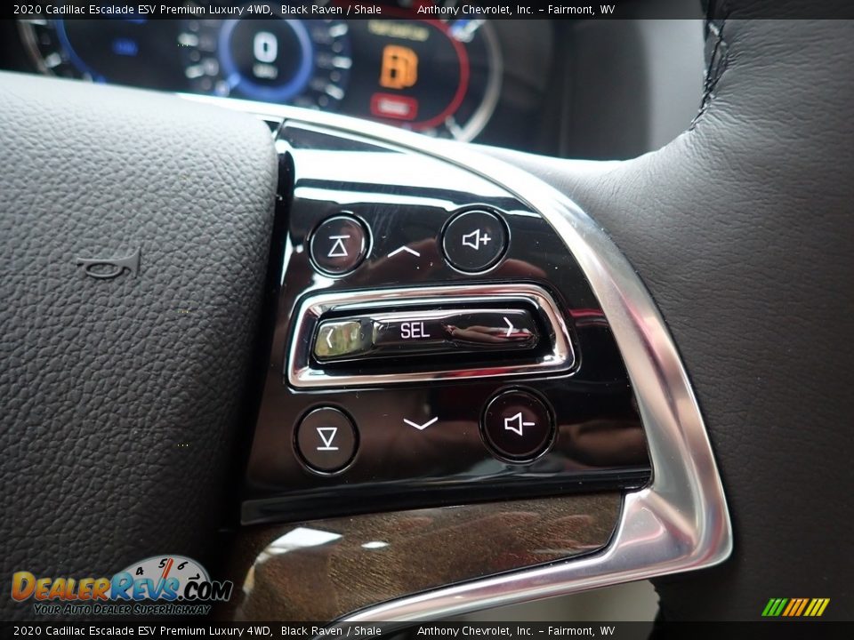 2020 Cadillac Escalade ESV Premium Luxury 4WD Steering Wheel Photo #19