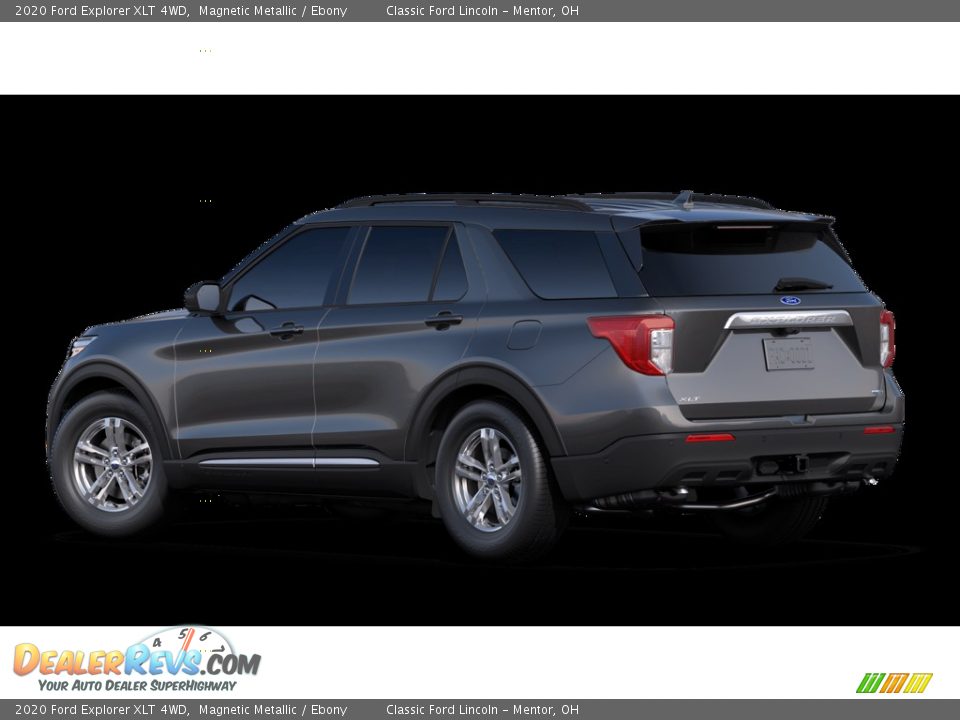 2020 Ford Explorer XLT 4WD Magnetic Metallic / Ebony Photo #2