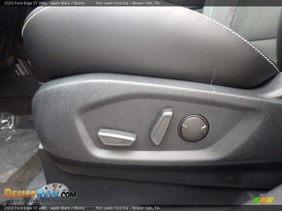 2020 Ford Edge ST AWD Agate Black / Ebony Photo #11