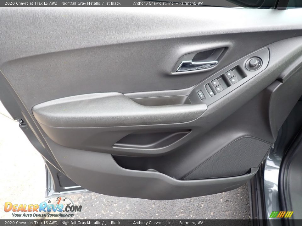 2020 Chevrolet Trax LS AWD Nightfall Gray Metallic / Jet Black Photo #13