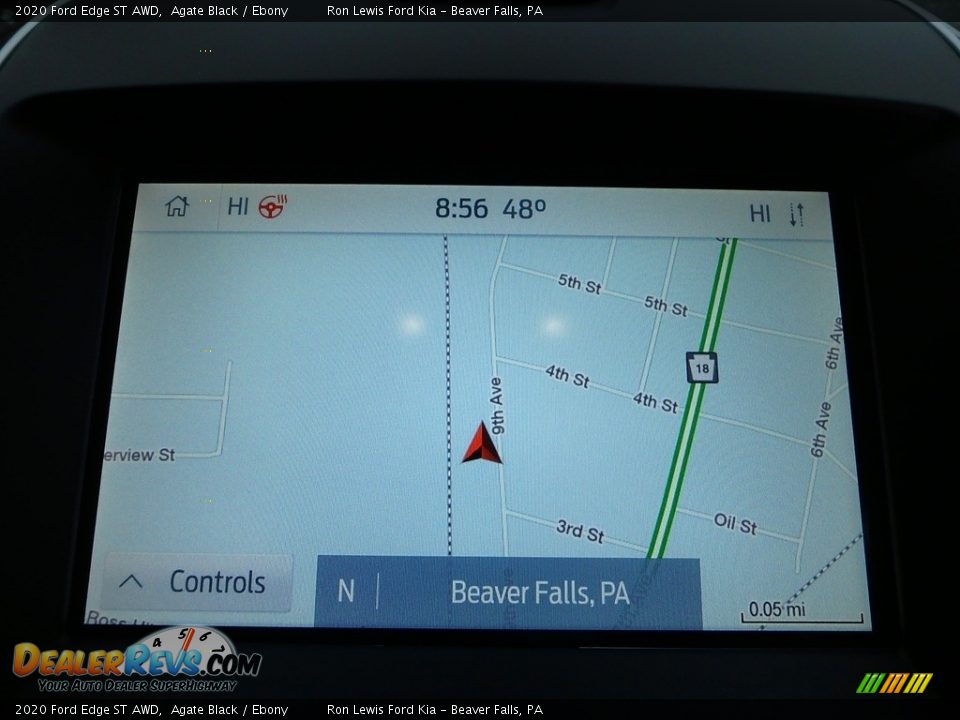 Navigation of 2020 Ford Edge ST AWD Photo #18