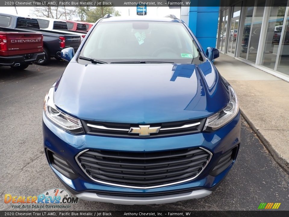 2020 Chevrolet Trax LT AWD Pacific Blue Metallic / Jet Black Photo #9
