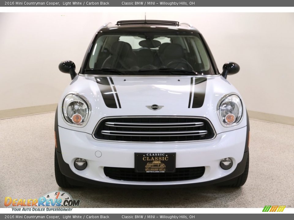 2016 Mini Countryman Cooper Light White / Carbon Black Photo #2