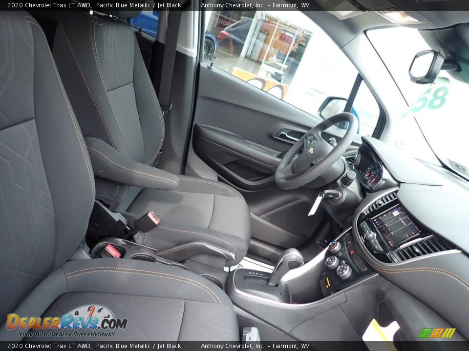 2020 Chevrolet Trax LT AWD Pacific Blue Metallic / Jet Black Photo #10