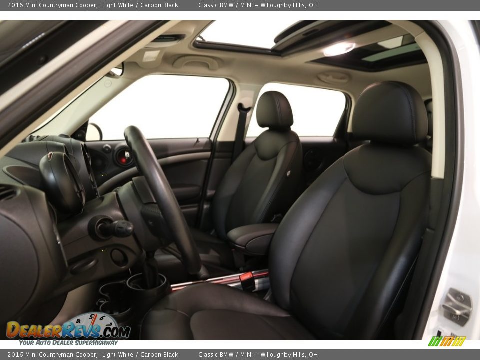 2016 Mini Countryman Cooper Light White / Carbon Black Photo #5