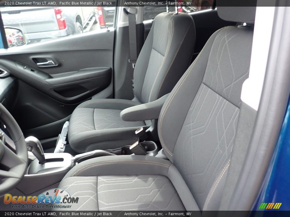 2020 Chevrolet Trax LT AWD Pacific Blue Metallic / Jet Black Photo #13