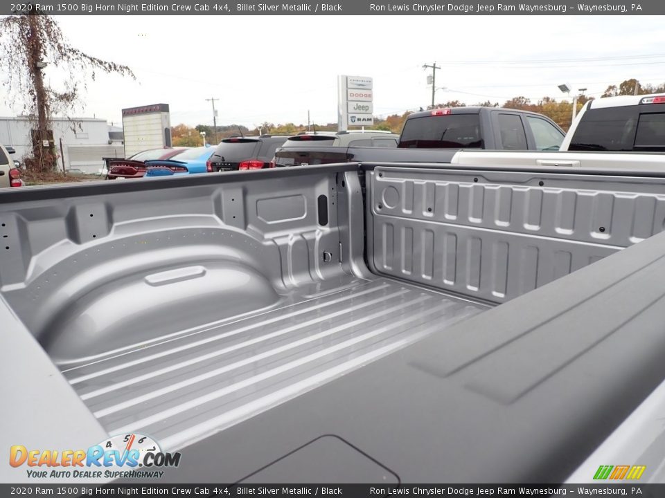 2020 Ram 1500 Big Horn Night Edition Crew Cab 4x4 Billet Silver Metallic / Black Photo #12