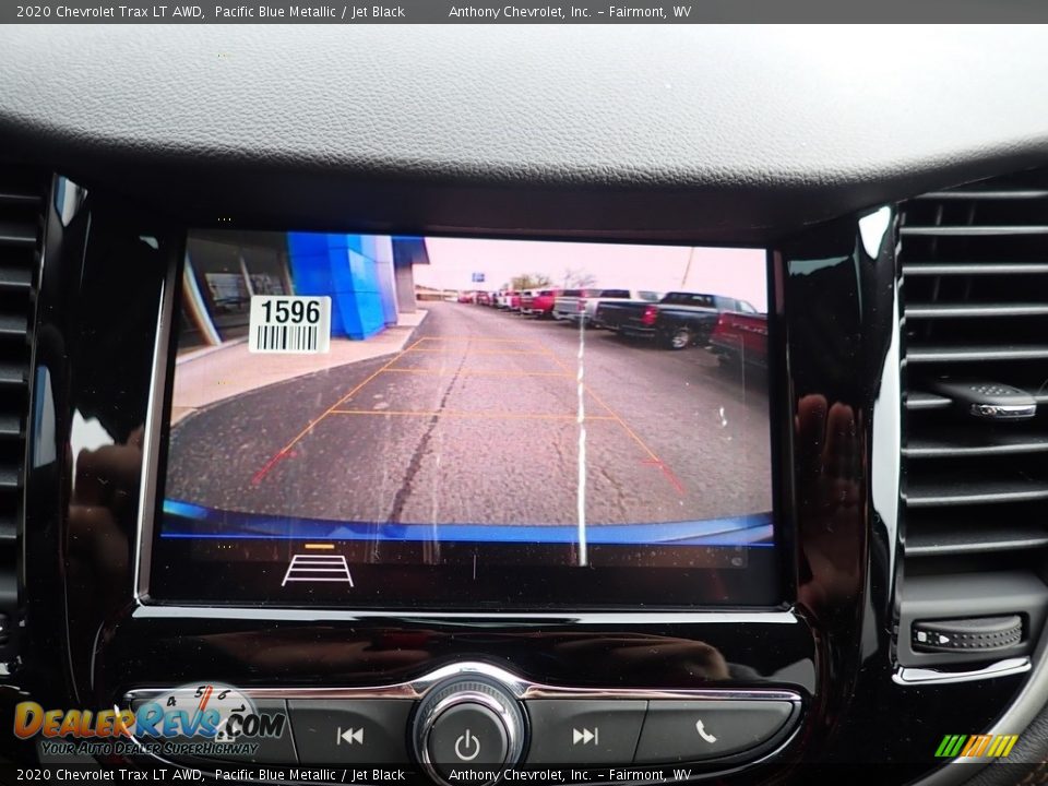 2020 Chevrolet Trax LT AWD Pacific Blue Metallic / Jet Black Photo #17