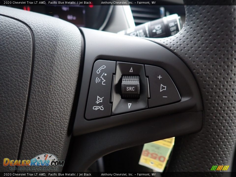 2020 Chevrolet Trax LT AWD Pacific Blue Metallic / Jet Black Photo #19