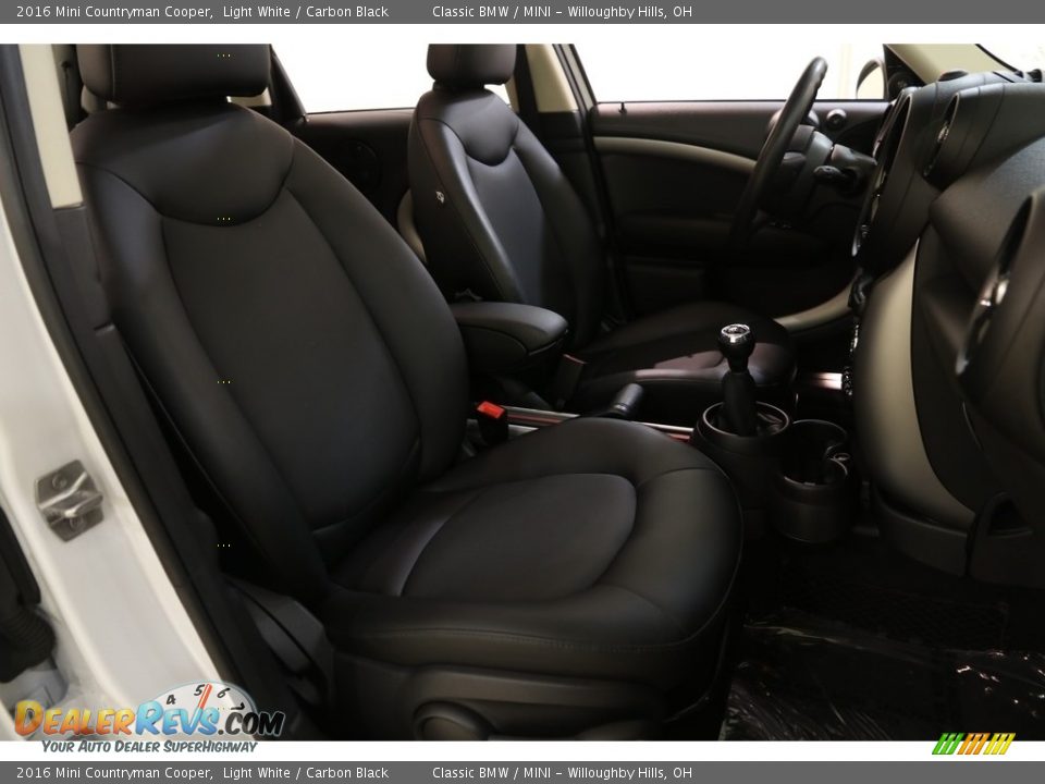 2016 Mini Countryman Cooper Light White / Carbon Black Photo #12