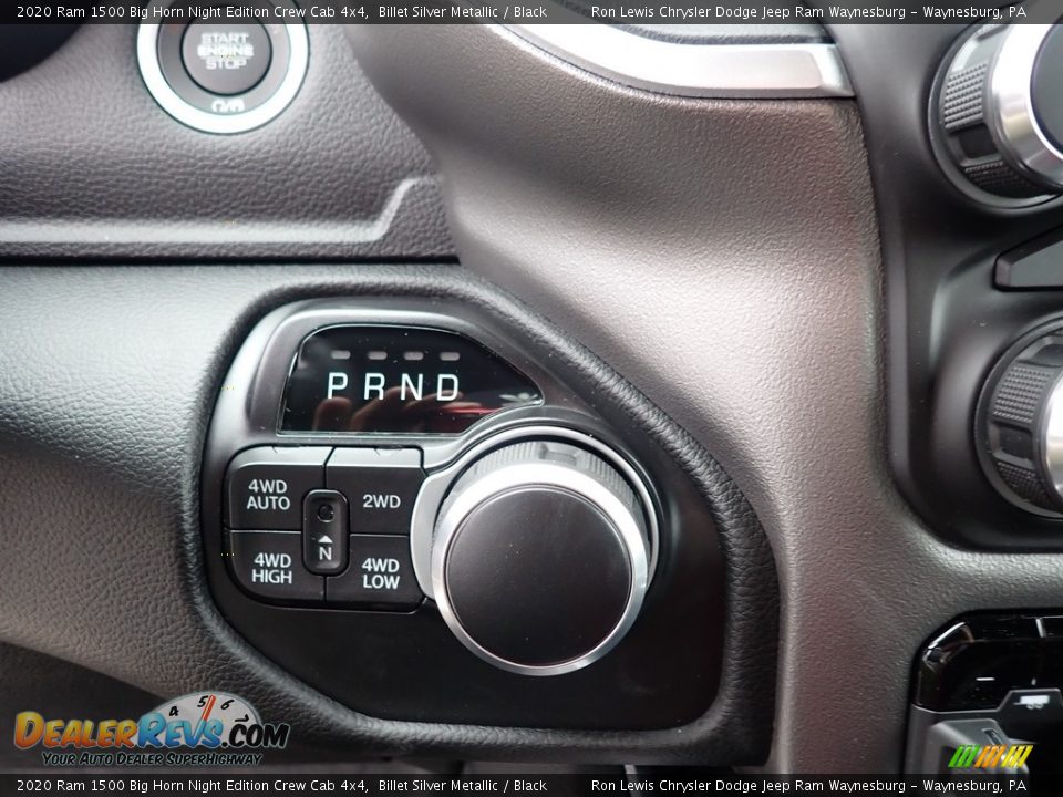 2020 Ram 1500 Big Horn Night Edition Crew Cab 4x4 Billet Silver Metallic / Black Photo #20