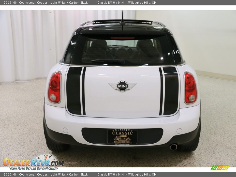 2016 Mini Countryman Cooper Light White / Carbon Black Photo #15