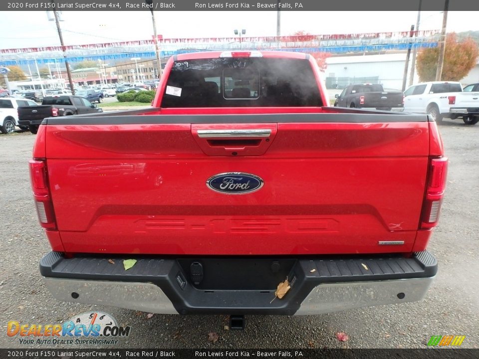 2020 Ford F150 Lariat SuperCrew 4x4 Race Red / Black Photo #3